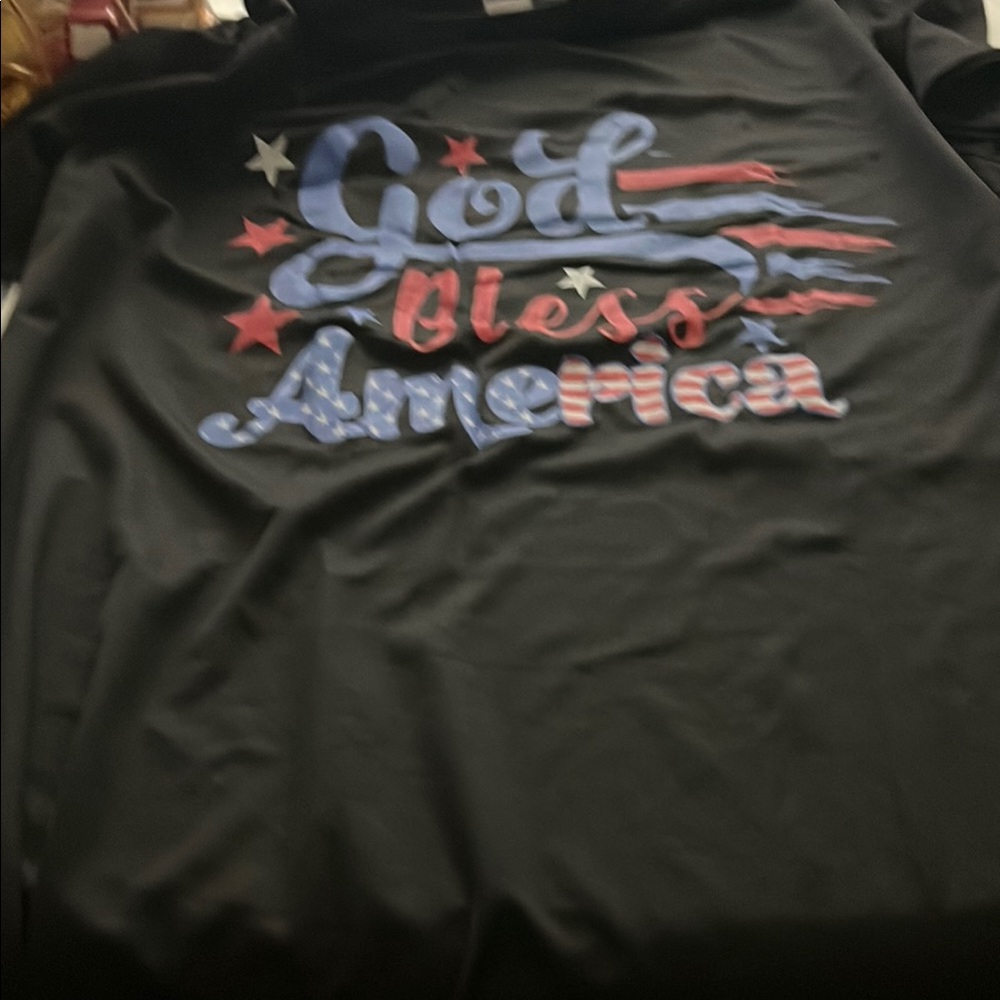 God Bless America Graphic T-Shirt brand new never worn